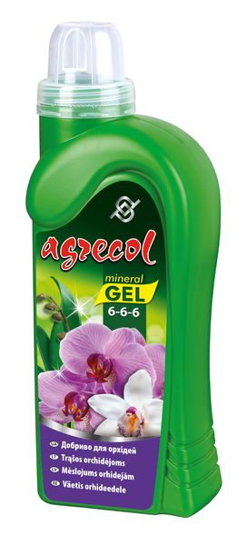 Мінеральне добриво-гель для орхідей Agrecol 6-6-6 (0,5 л) 6-6-6 фото