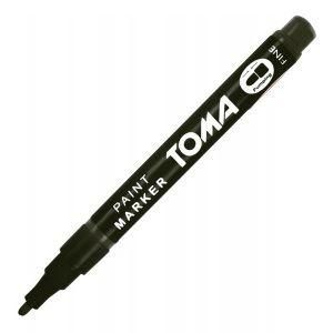 Тонкий масляный маркер Toma 1,5 мм, черный 1980865407 фото