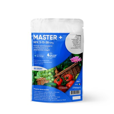 Добриво Master (Мастер) NPK 3-11-38, Valagro, 1 кг 2280275404 фото